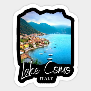 Lago Di Como / Como Lake Italy / Como Lake Sticker